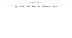 Desktop Screenshot of christinechin.com